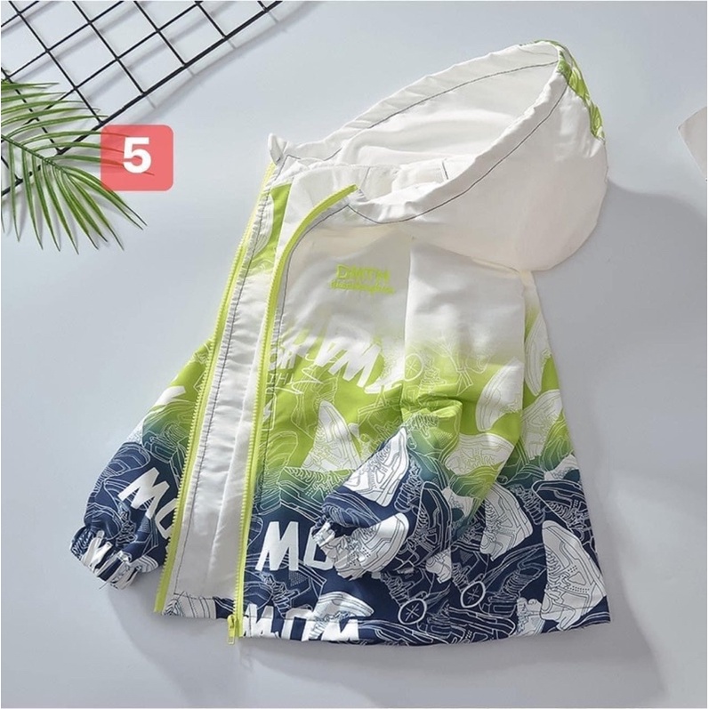 Áo khoác gió cho bé