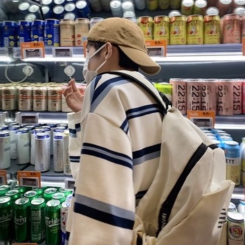 Áo Thun Nam Dài Tay Cổ Tròn Sọc Ngang Thời Trang