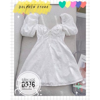BIGSIZE Đầm trắng bigsize