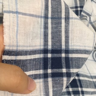 Vải linen kẻ ô