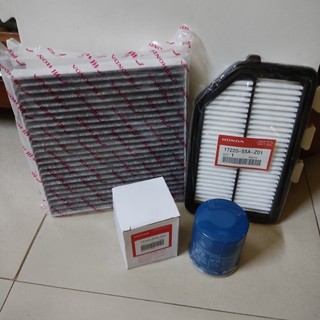 Combo 3 Lọc gió city từ 2015-2019  (Lọc gió điều hòa, Lọc nhớt, lọc gió động cơ)