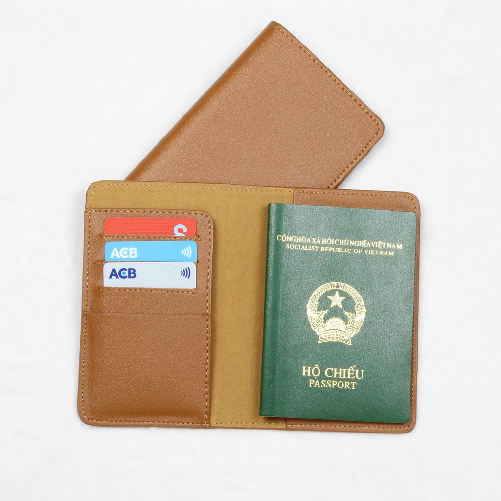 Ví Da Đựng Passport Hộ Chiếu GIPSY