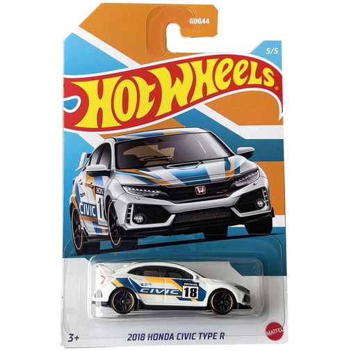 Xe mô hình Hot Wheels '18 Honda Civic Type R