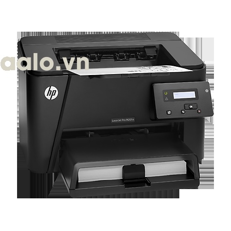 Máy in hp M201n cũ ( kết nối không dây với máy tính và điện thoại qua cộng mạng Lan ) Máy bảo hành 3 tháng tại aalo.vn