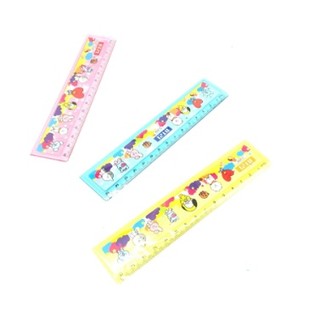 Thước bts hoạt hình in hình THI1a thước kẻ cute thước kẻ dễ thương 15cm