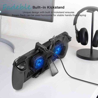 Cooling Fan with Bracket Game Console Dock Cooler for Steam Deck/Switch/OLED