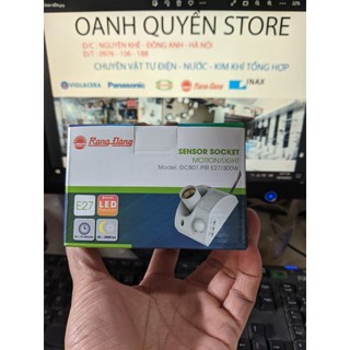 [CHÍNH HÃNG] Đui đèn cảm biến Rạng Đông