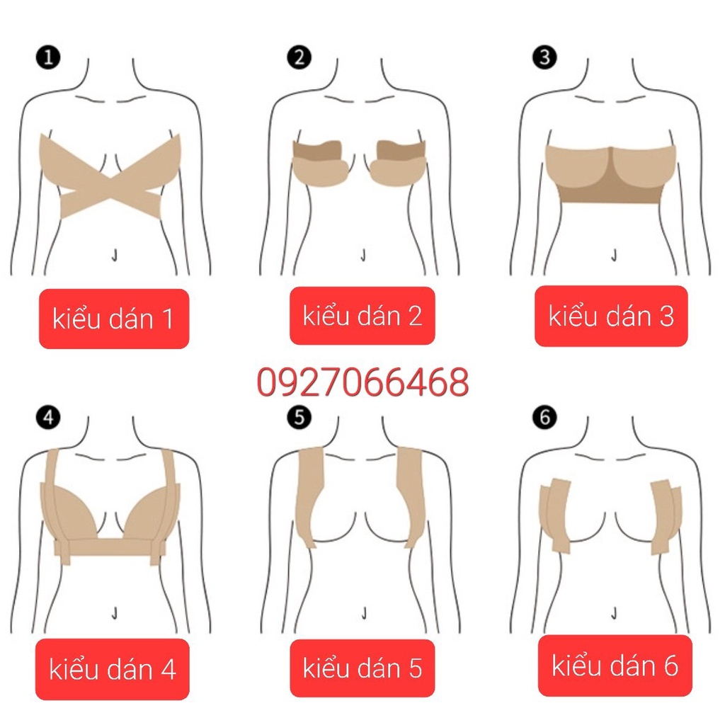 Cuộn Băng Dán Nâng Ngực Có Thể Tạo Nhiều Kiểu Đa Dụng Cho Nữ, HÀNG CHẤT LƯỢNG, GIÁ SIÊU TIẾT KIỆM