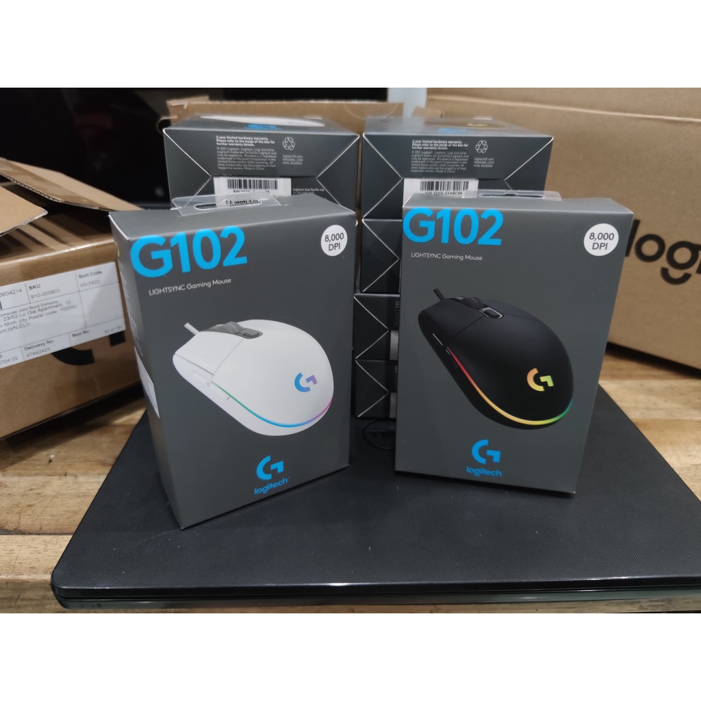 Chuột Logitech G102 LightSync RGB hàng chính hãng