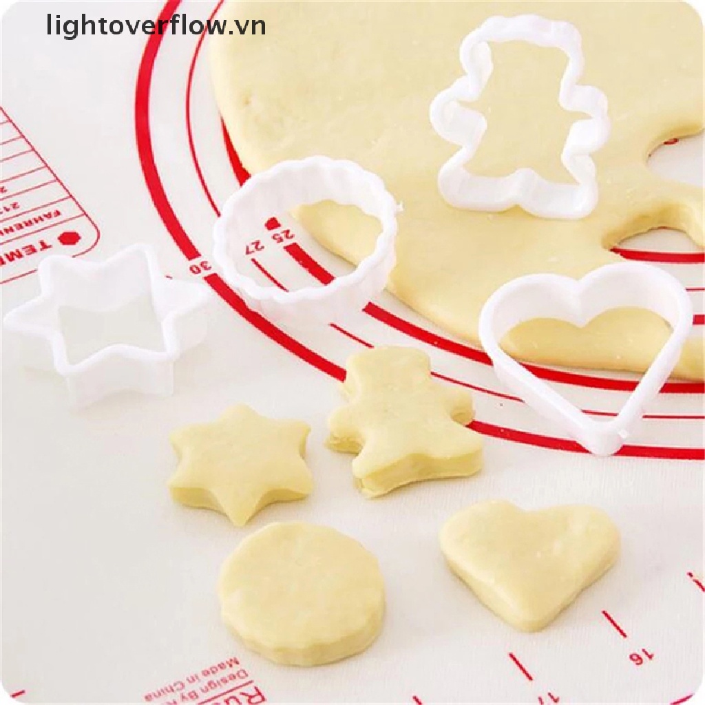 Set 6 Khuôn Nhựa Làm Bánh Sandwich / Bánh Quy Hình Động Vật