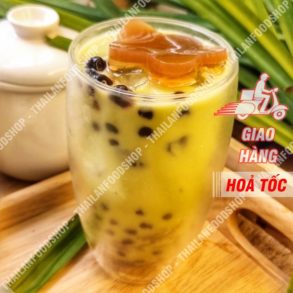 Set Trà Sữa Thái Xanh Đầy Đủ Nguyên Liệu Nấu 1,2 Lít – 1,5 Lít (Khoảng 12 – 15 Ly) - Set Tự Nấu