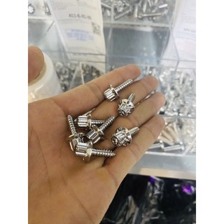 Bộ ốc ốp pô e saylaza đầu trụ vario , ab cực đẹp