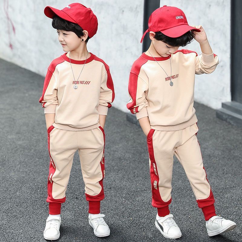 Set Đồ Thể Thao Thiết Kế Mới Năng Động Thời Trang Mùa Thu Dành Cho Bé Trai