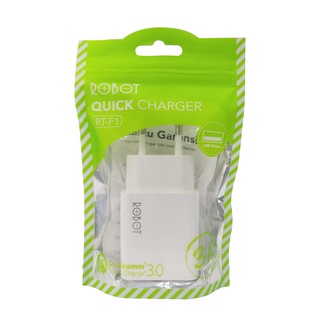 Cốc Sạc Nhanh 3A 18W ROBOT RT-F1 QC 3.0 -Bảo hành 12 tháng