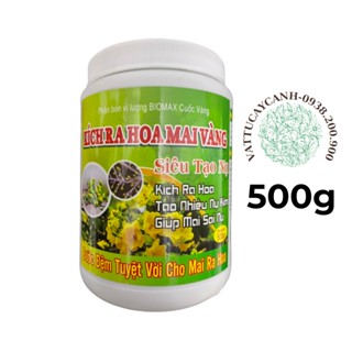 Kích ra hoa mai vàng, siêu tạo nụ, kích ra hoa, giúp mai sai nụ (500G)