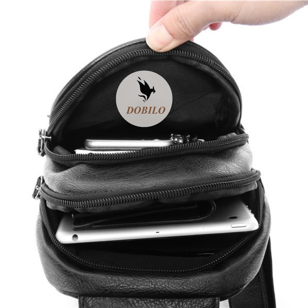 Túi Đeo Chéo Da Nam Nữ Thời Trang Hàn Quốc BG34