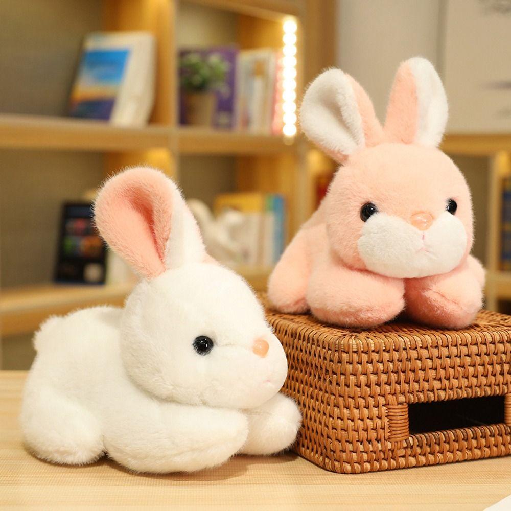 Thỏ Nhồi Bông Mềm Mại Dễ Thương Trang Trí Nhà Cửa