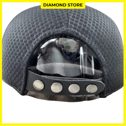 Mũ Nón lưỡi trai Snapback màu trắng, đen nam nữ unisex phong cách thể thao cá tính - Diamond's Store