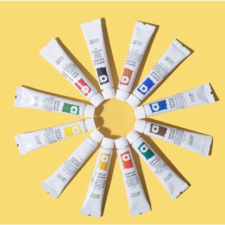 Set bột vẽ cọ bản 12 màu chuyên dụng