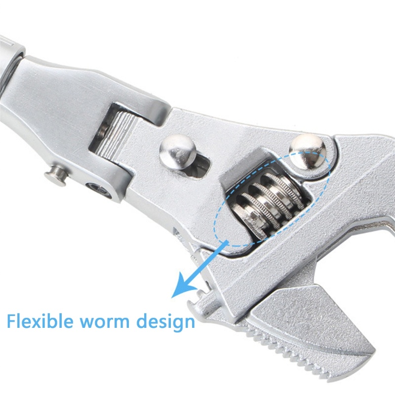 Cờ Lê Đa Năng 5 Trong 1 Xoay 180 Độ Bằng Thép Có Thể Điều Chỉnh Dùng Trong Nhà