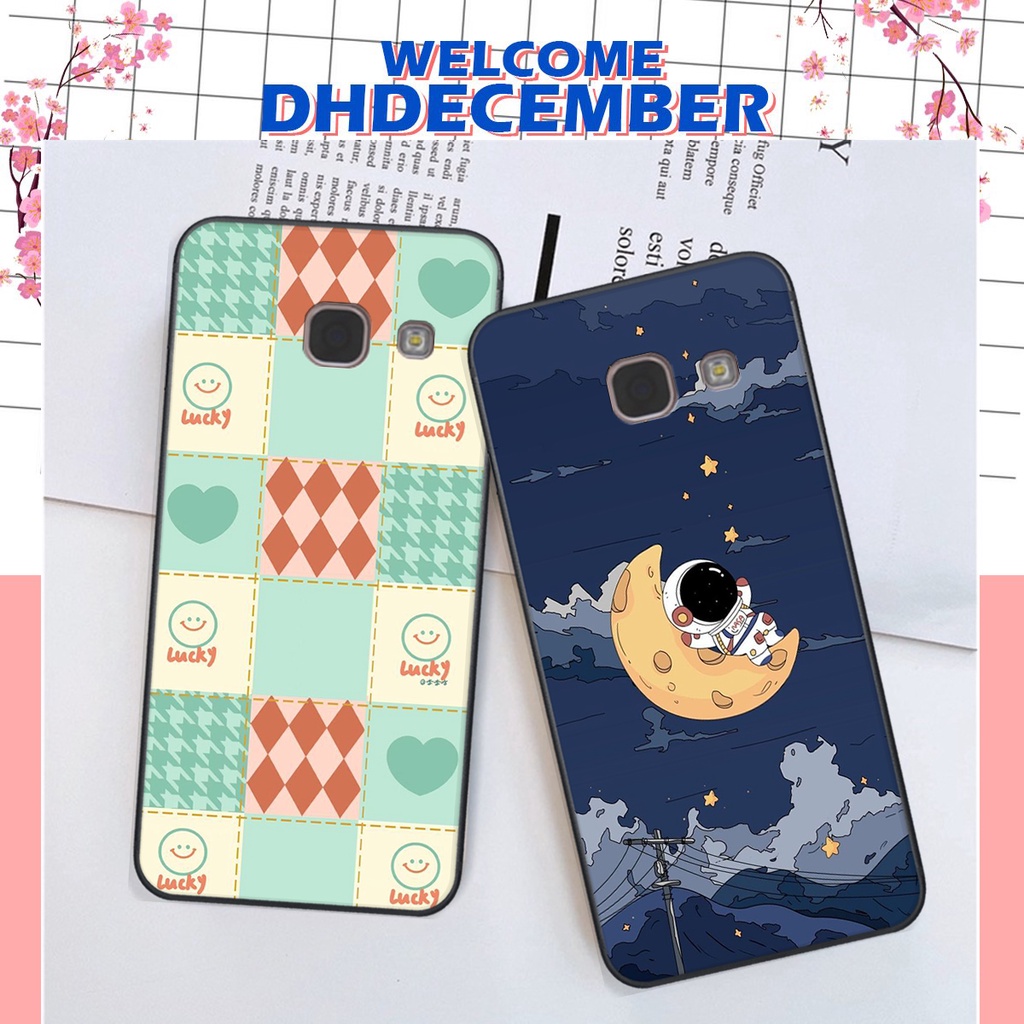 Ốp lưng Samsung A3 2017 / A5 2017 / A7 2017 in hình tim, kẻ vuông mẫu mới CỰC XINH