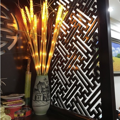 Led Bông Lúa, Trang Trí Tết, Tài, Bàn Thờ Gia Tiên - Đại Diện Cho Sự Âm Lo,Đủ Đầy,Sung Túc Cả Năm