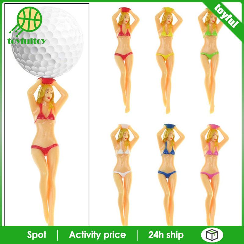 Set 6 Tees Golf Vui Nhộn Chất Lượng Cao Cho Nữ