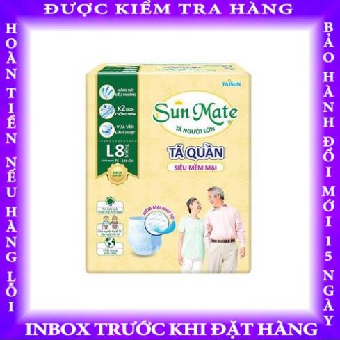 Tã quần người lớn Sunmate L8 (8 miếng/ gói) thuytrang