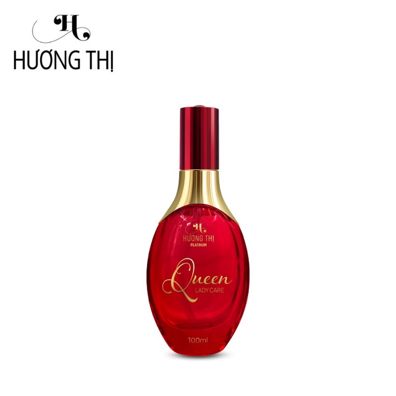 Nước hoa vùng kín Queen Hương Thị 20ml - Tặng kèm dung dịch vệ sinh Hương Thị 100ml