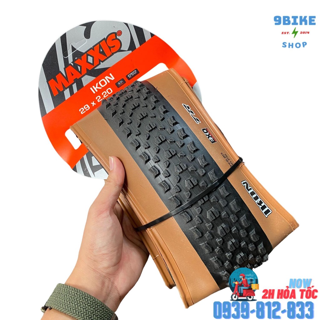 Vỏ lốp xe đạp Maxxis Ikon Exo TR 29x2.2 - Giá 1 cái