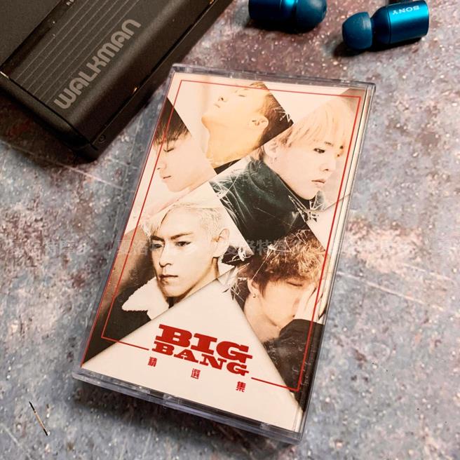 Z08 BIGBANG Bộ Sưu Tập Băng Album Cassette G-Dragon TOP Power Bộ Sưu Tập Hàng Tuần Thương Hiệu Mới Cassette Băng Bộ Sưu Tập T1101
