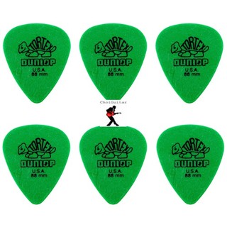 USA Dunlop 6 TORTEX 0.88mm - Phím đàn Guitar - Pick - Picks (móng gảy)
