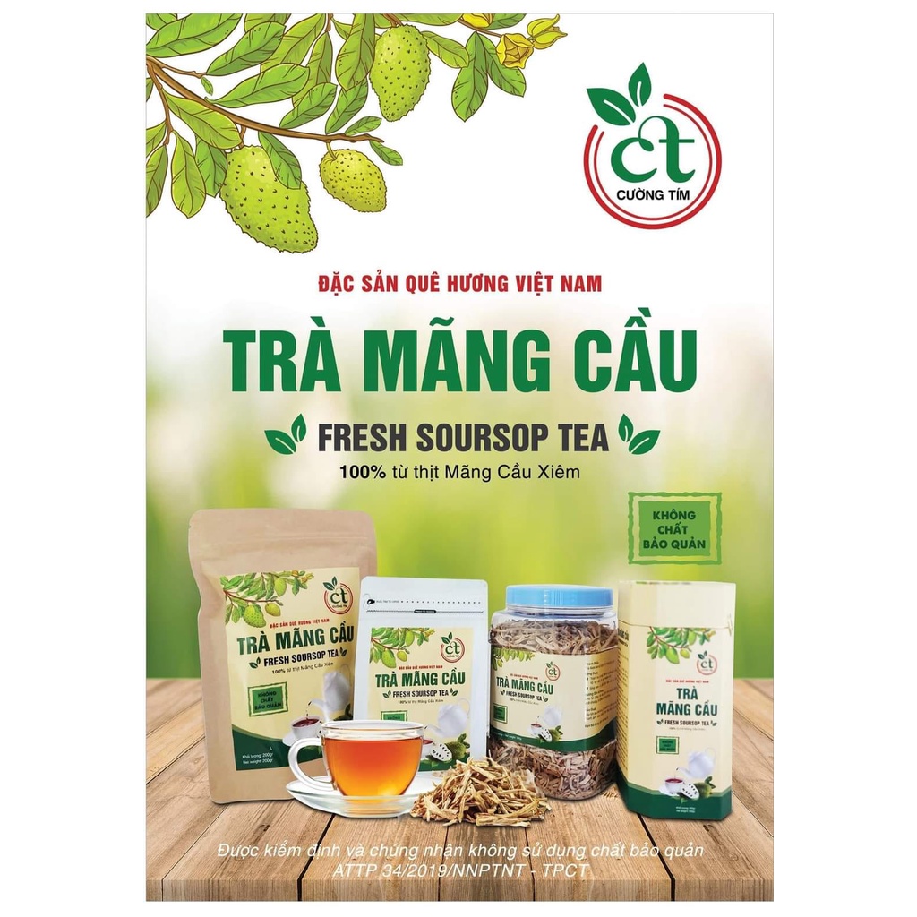 Trà Mãng Cầu Xiêm Cường Tím