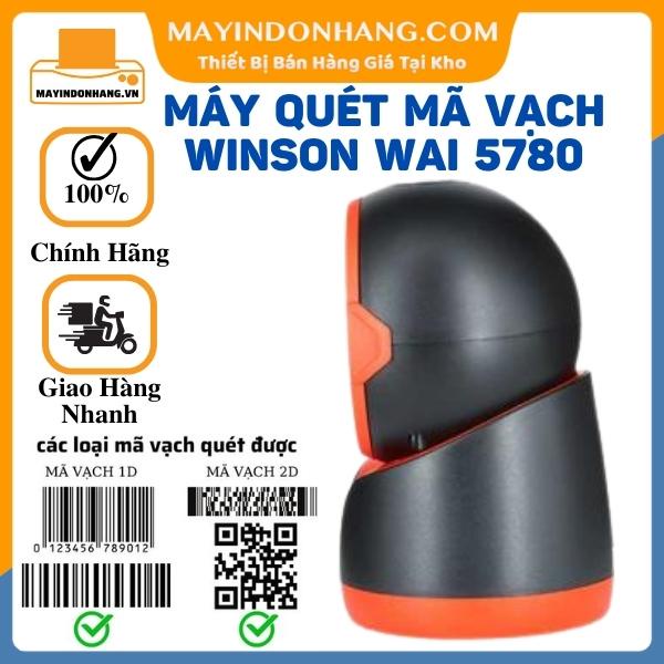 Máy quét Mã Vạch Syble XB-2R / Winson WAI-5780 2D Để Bàn Giá Siêu Rẻ