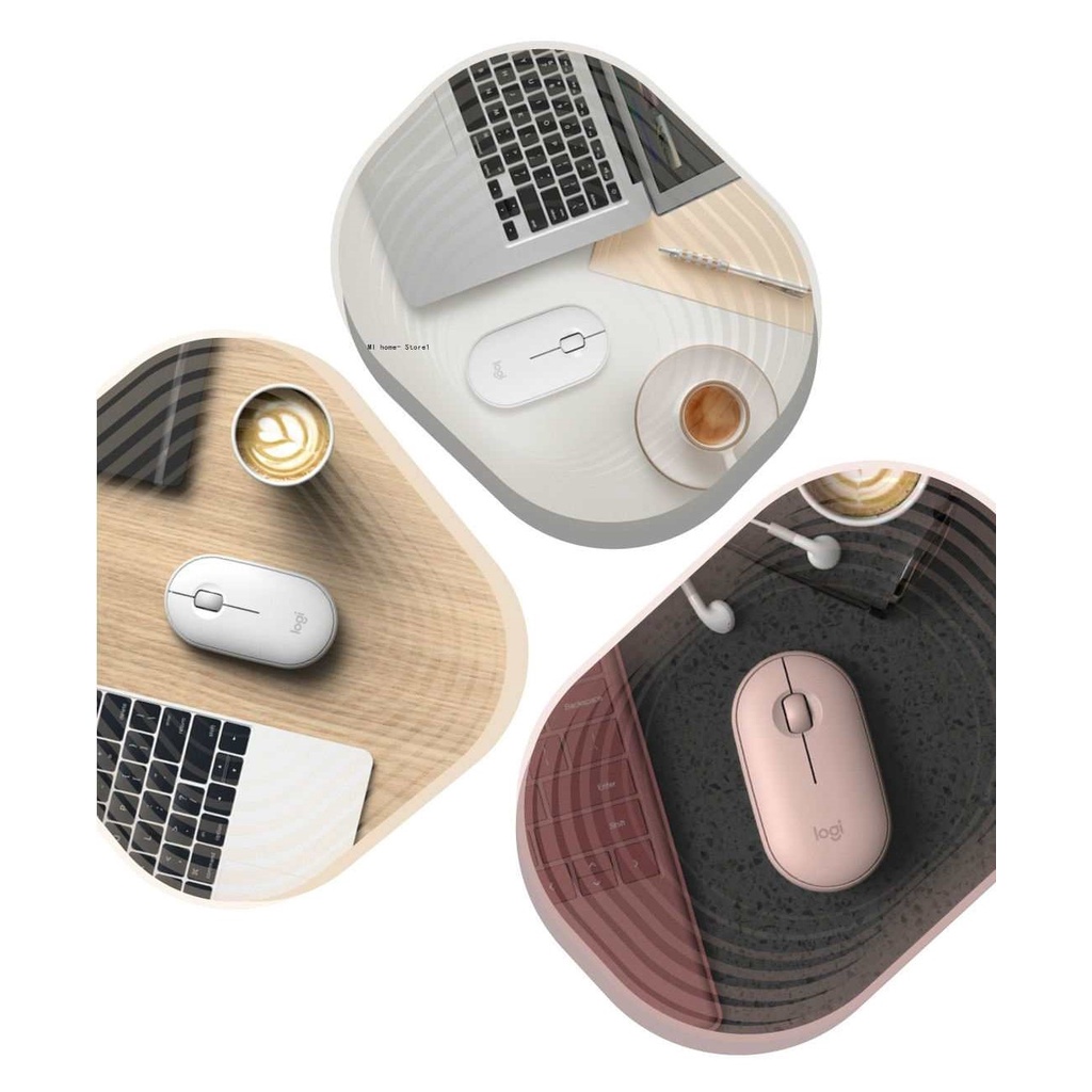 Chuột Bluetooth Không Dây Logitech M350 1000DPI 2.4GHz KèM Phụ KiệN