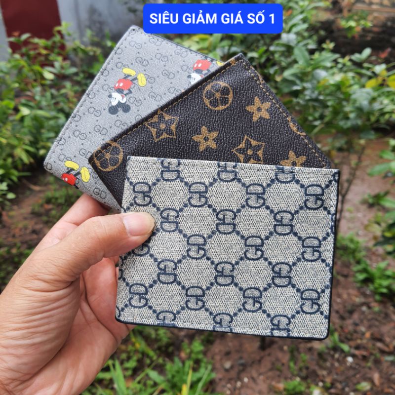 Ví Nam Bóp Nam Kẻ Cao Cấp Thời Trang Trẻ Trung Phong Cách Lịch Lãm