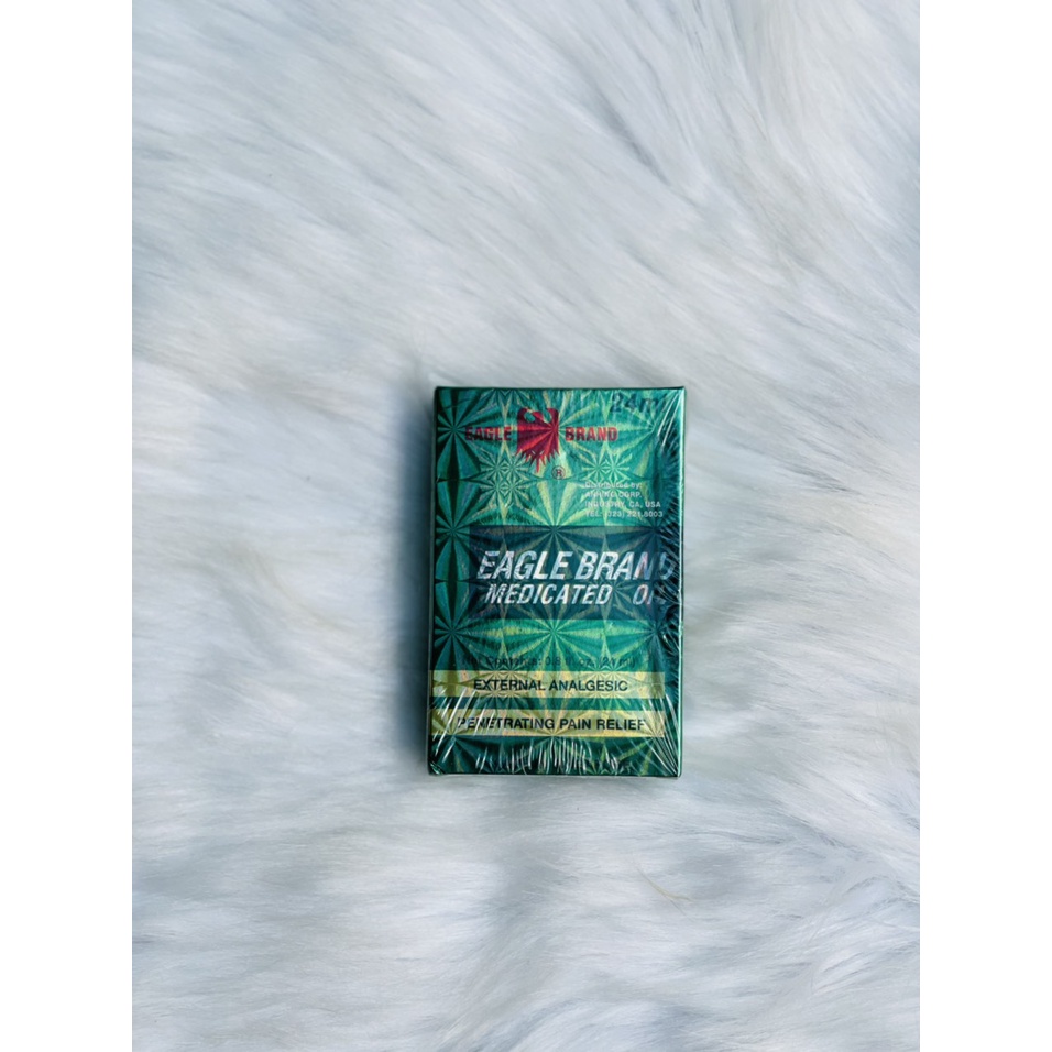 Dầu gió con ó  Eagle Brand Medicated Oil Refresh 24ml Singapore