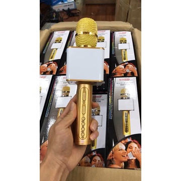 Micro Karaoke Bluetooth SD08 Cấm Tay - Giá Cực Rẻ - Hát Karaoke Cực Đã + 12 Tháng BH