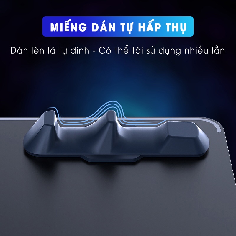 Giá đỡ tay cầm cho ipad máy tính bảng MEMO PB01 / PB02 silicone nhỏ gọn giúp chơi game tablet ff pubg liên quân