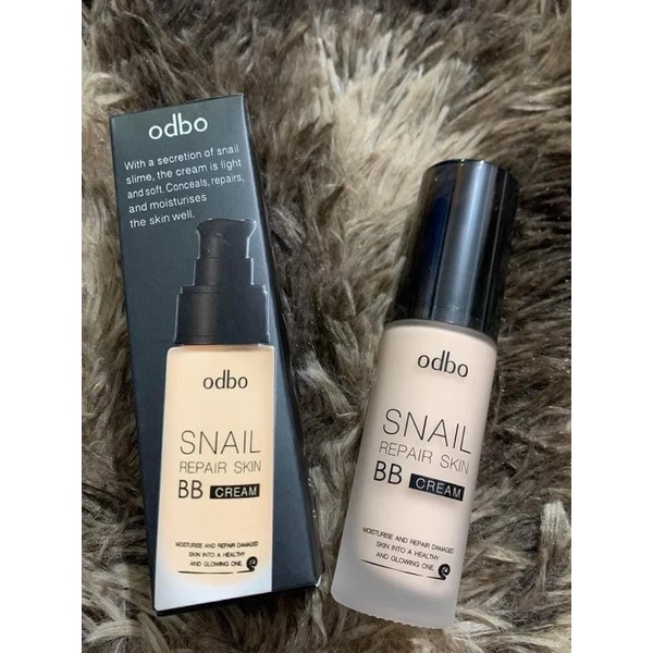 Kem nền odbo snail bb cream_che khuyết điểm hàng chính hãng