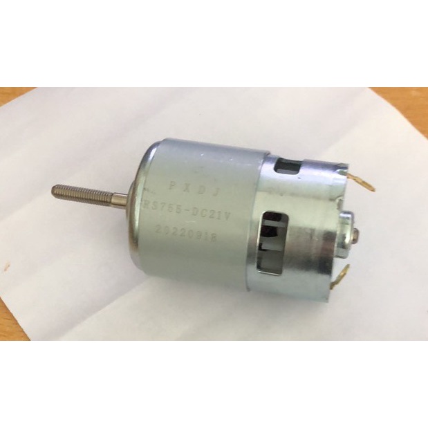 Motor 755 , động cơ 755 - 21v cho máy cắt cỏ dùng pin cam kết dây đồng  100%, chế máy mài, máy cắt, máy khoan -
