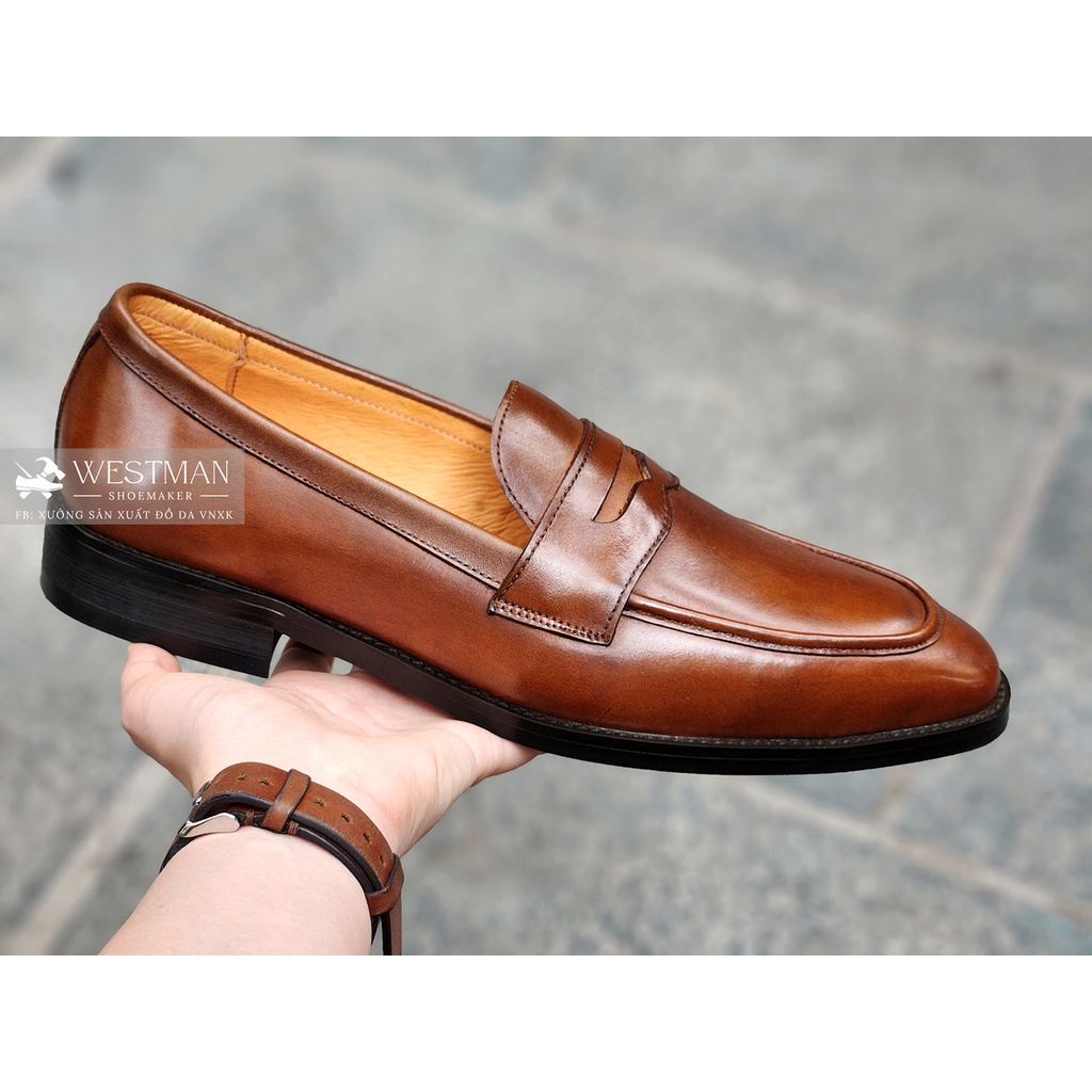 Giày Lười Loafer Da Thật Westman W0023