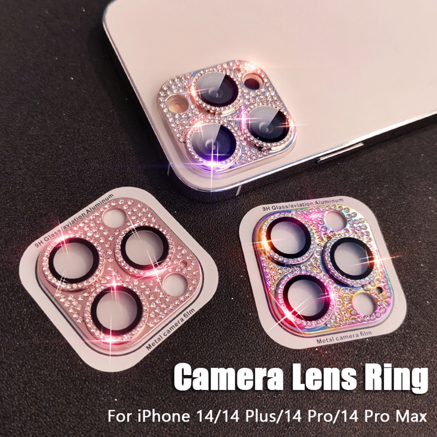 Vòng Kim Loại Bảo Vệ Ống Kính Máy Ảnh Cho iPhone 14 Pro Max / 14 Plus