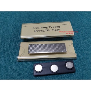 Bảng tên nhân viên gài áo bảng tên,Bảng tên gài áo gắn nam châm,thẻ bảng tên