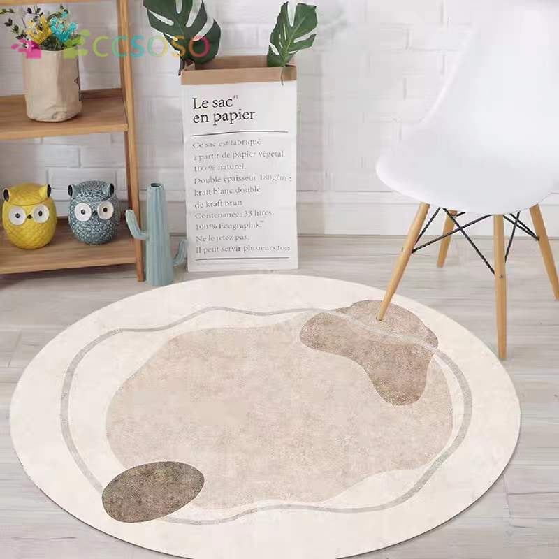 Thảm Trải Sàn Hình Tròn Trang Trí Phòng Ngủ / Ghế Sofa