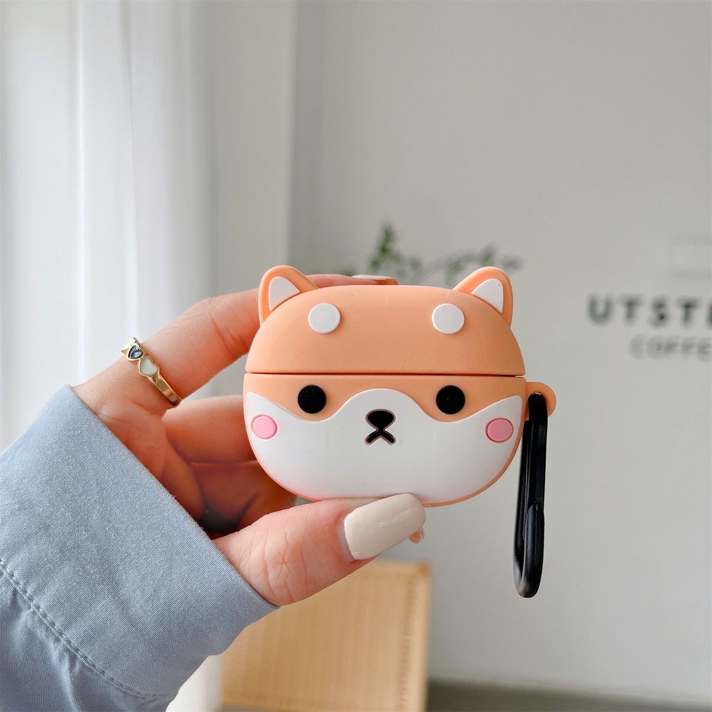 Vỏ Bảo Vệ Hộp Sạc Tai Nghe bluetooth Không Dây Sony WF-1000 XM4 Bằng Silicon Mềm Họa Tiết Hoạt Hình 3D Dễ Thương