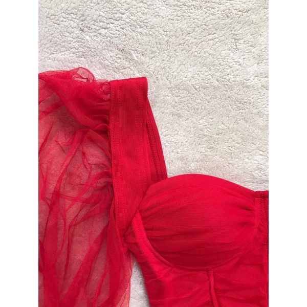 Đầm body ren lưới Haute Monde xuất dư xịn vnxk