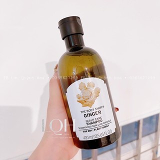 Dầu gội gừng The B0dy Shop Ginger Anti-Dandruff Shampoo 400ml