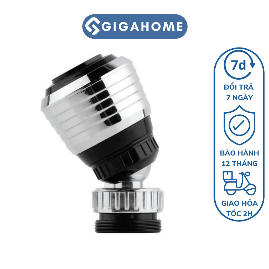 Đầu Vòi Tăng Áp Lực Nước Tại Vòi GIGAHOME Xoay 360 Độ Tiện Lợi Cho Vòi Rửa Chén 4327