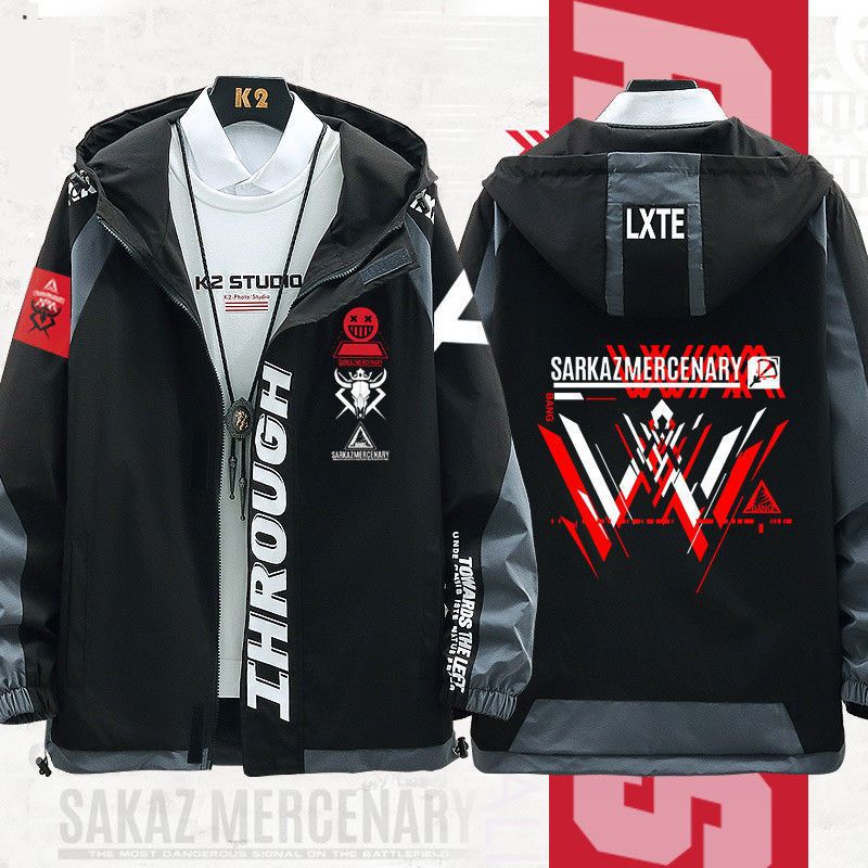 Arknights Tomorrow's Ark game W character impressions around the jacket students spring and autumn casual sports jacket men and women